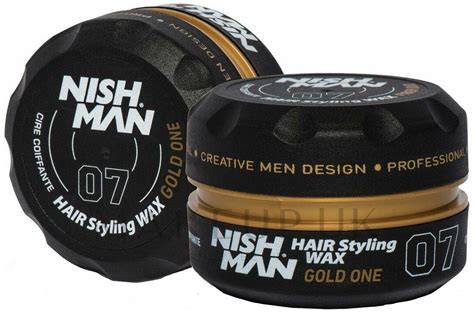 Nishman Hair Styling Wax Gold One Hair Styling Wax Makeup Uk