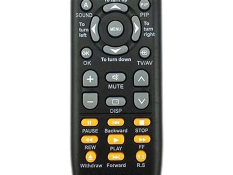 rm  universal dvd  tv remote controller