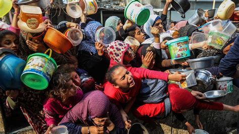 Gaza On Brink Of Famine Millions Dying For Food As Aid Stalls In War