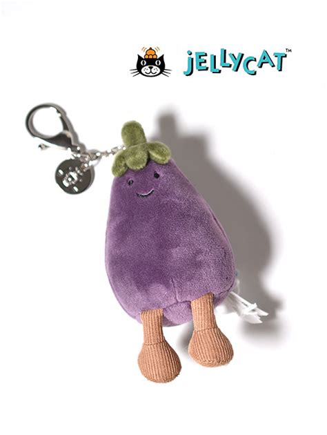 Vivacious Aubergine Bag Charm ナス バッグチャーム ナス キーホルダー を通販 ETOFFE