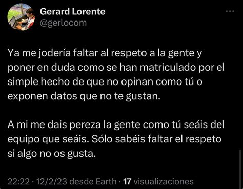 Albert On Twitter Este Mierdecillas Que Forma Parte Del Entramado