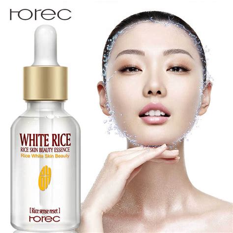 ROREC White Rice Face Serum Whitening Essence 15ml Eshaistic Pk