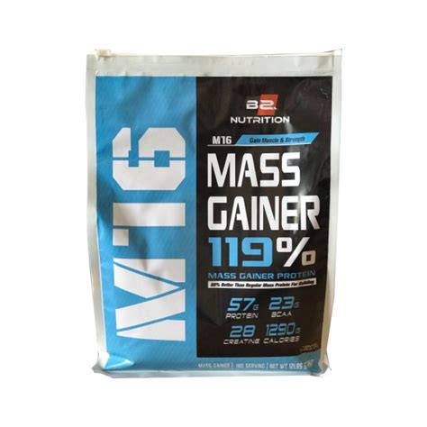 M16 Mass Gainer 119 Protein Gain Strength And Muscle Weight Sports Drink Powder Shopee Malaysia