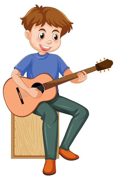 To Play Guitar Clipart