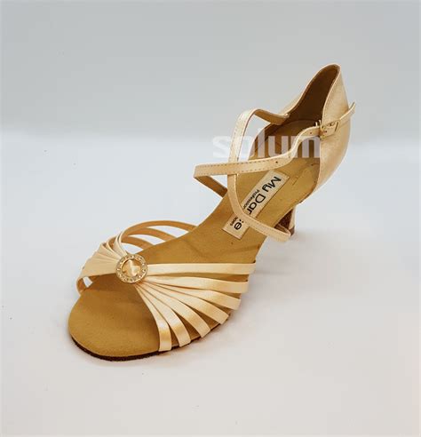 Sandália Porto Rico Nude My Dance Solum Escola de Dança de Salão