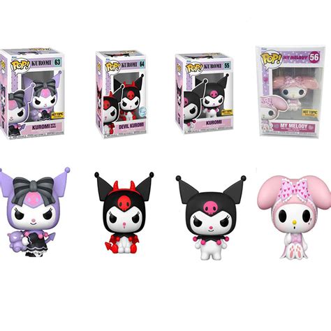 Funko Pop Sanrio Pop Devil Kuromi 55 63 64 Exclusive Action Figure Doll Model Shopee Philippines