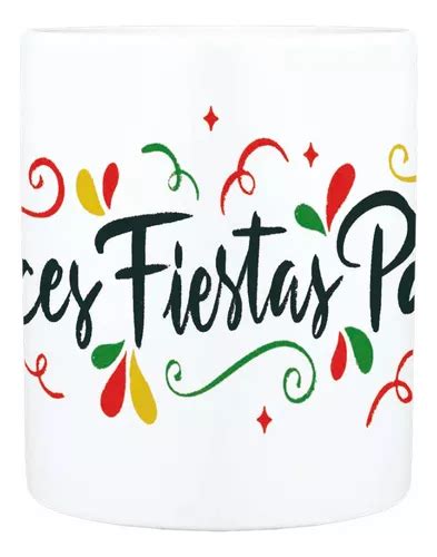 Comprar Taza Blanca Día Independencia México Felices Fiestas Patrias