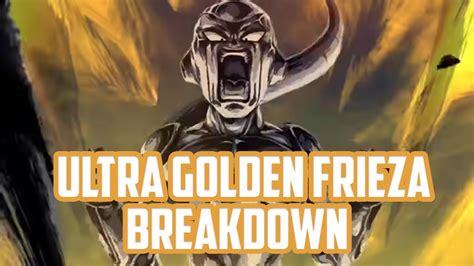 BEST IN THE GAME Breakdown Of ULTRA Golden Frieza Abilities Finally