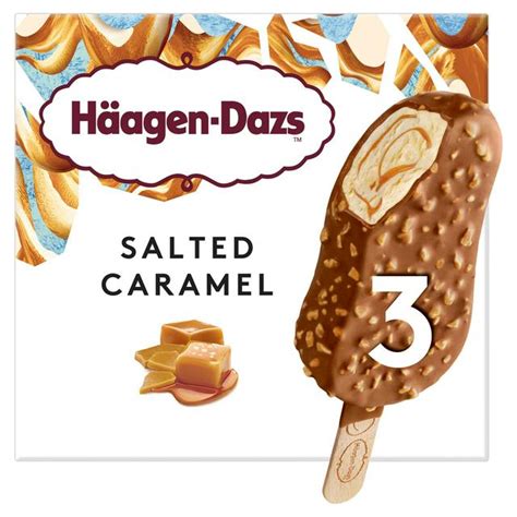 Haagen Dazs Salted Caramel Ice Cream Bars X Ml Compare Prices