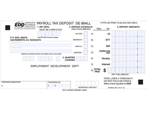 Free 7 Blank Payroll Form Templates In Pdf Ms Word