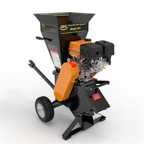 Dek Heavy Duty 420cc 15hp Chromium Gas Wood Chipper Shredder In The Gas