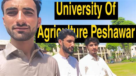 A Day At University Of Agriculture Peshawar The University Of