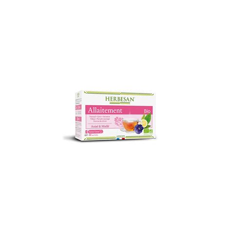 Herbesan Infusion Bio Allaitement Sachets