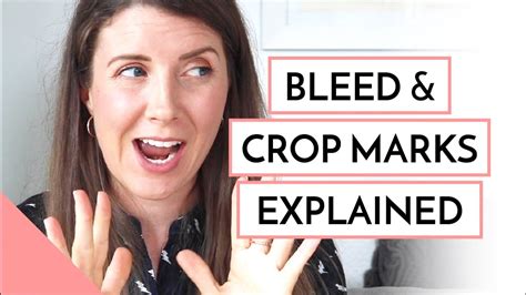 Bleed And Crop Marks For Printing What Is Bleed And Slug Explained Youtube