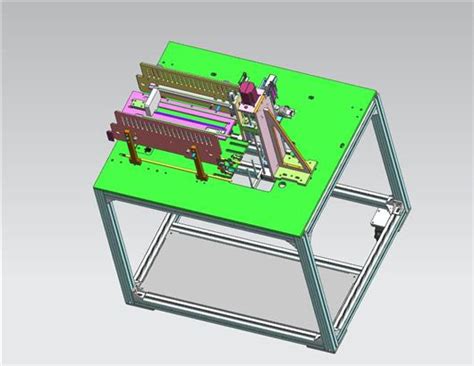 Tray盘上料机3d模型下载三维模型step模型 制造云 产品模型