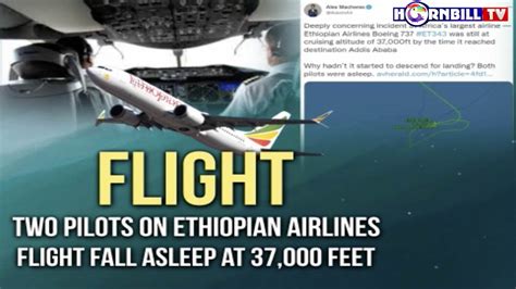 Ethiopian Airlines Pilots Fall Asleep Mid Flight Youtube