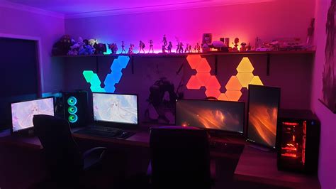 His And Her Battlestations The Room Is Now Complete I Think