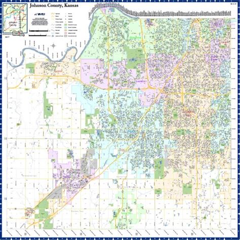 Johnson County Ks Zip Code Map