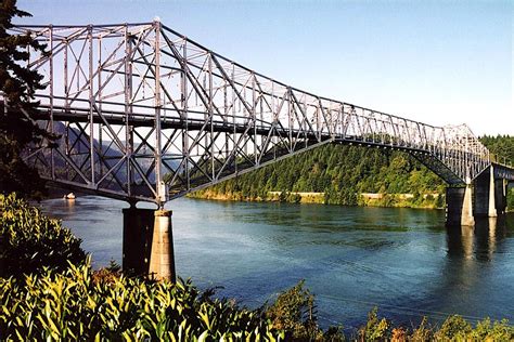 Bridge of the gods columbia river oregon washington – Artofit