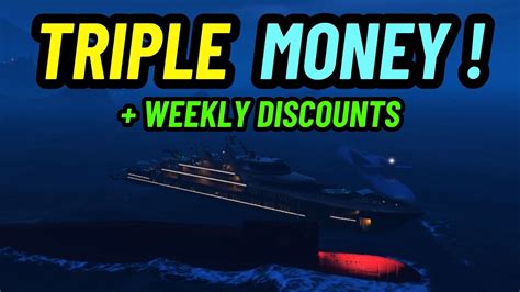 Gta Online Weekly Update Today Double Triple Money Discounts And