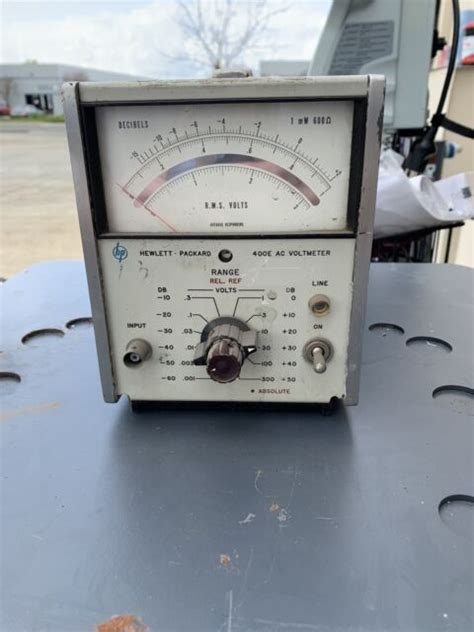 Hewlett Packard HP Agilent 400E AC Voltmeter For Sale Online EBay