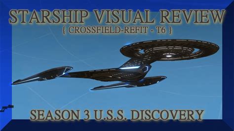 Crossfield Refit Starship Visual Review Star Trek Online Youtube