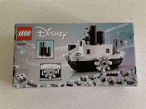 Lego Disney Mini Steamboat Willie Mickey Mouse Boat Gwp Bnib