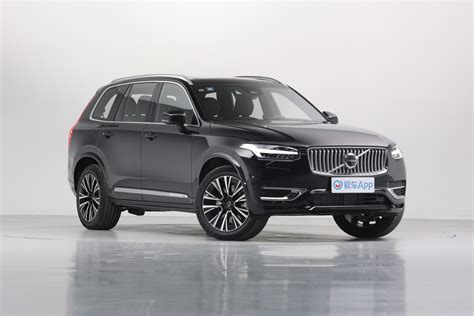 【沃尔沃xc90 插电混动2 0t 62km 长续航智尊豪华版侧前45度车头向右水平图片 汽车图片大全】 易车