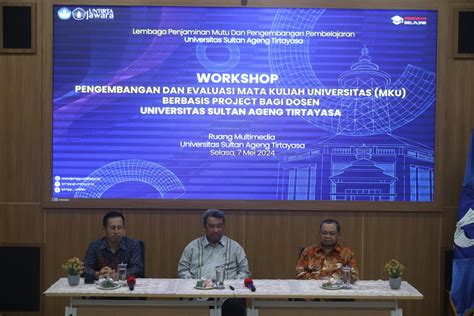 LPMPP Gelar Workshop Pengembangan Dan Evaluasi Mata Kuliah Universitas