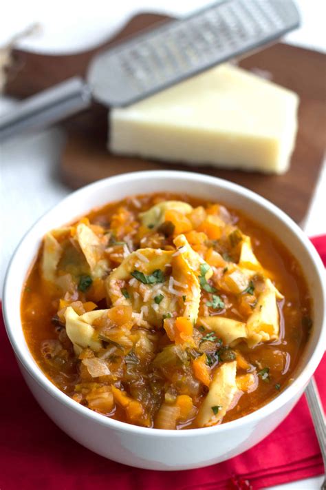 Tortellini Vegetable Soup Dan330