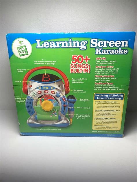 Leapfrog "Learning Screen Karaoke" ABC's Learning Toy New In Box ...