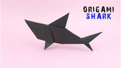 Origami Shark Easy Origami Tutorial Step By Step [ Paper Folding ] Youtube