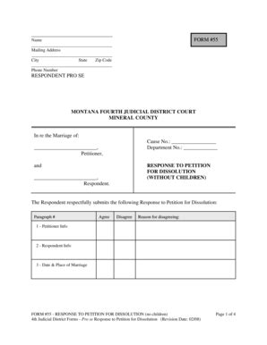 Fillable Online Co Mineral Mt PacketD FORM55 Doc Co Mineral Mt Fax