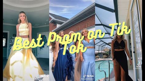 Prom Dress On Tik Tok Compilation Youtube