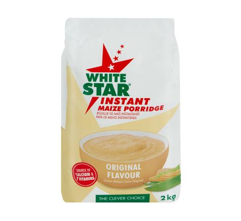 White Star Instant Maize Porridge Original X Kg Makro