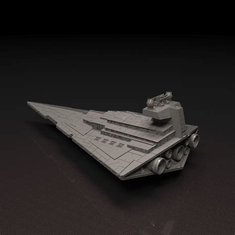 Star Wars Imperial Star Destroyer 3D Print Model Stl 3D model 3D ...