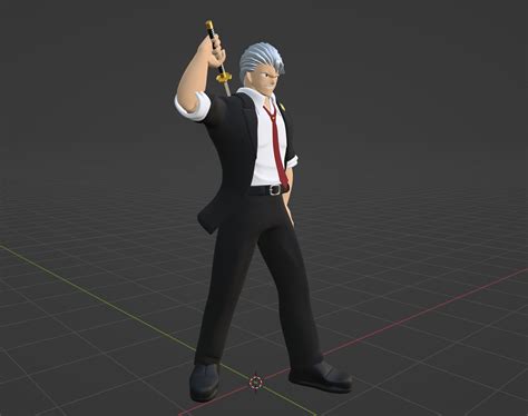 Andy Undead Unluck 3d Model By Summerforce