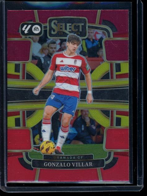 Panini Select La Liga Terrace Multi Color Prizm Gonzalo