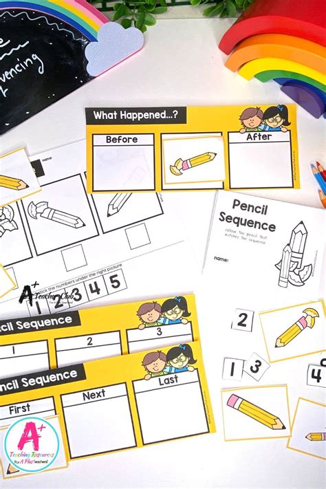 3 Step Sequencing Activities A Plus Teacher Club