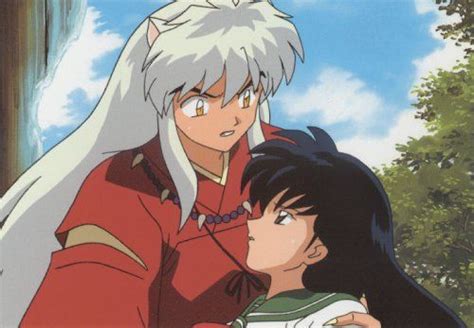 Inuyasha Holding Kagome In His Arms Inuyasha Inuyasha Fan Art Anime