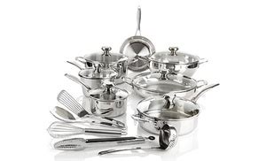 Wolfgang Puck Every Day Essentials Bistro Elite Cookware Set Pc