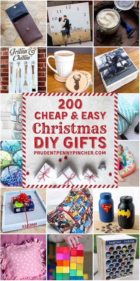 200 Cheap And Easy Diy Christmas Ts Prudent Penny Pincher