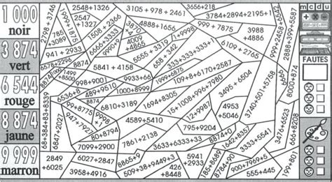 Coloriage Magique Maths Cm2 Tout Degorgement