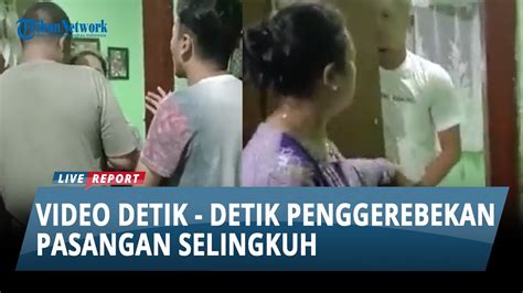 VIRAL Detik Detik Suami Pergoki Istri Sembunyikan Selingkuhan Di