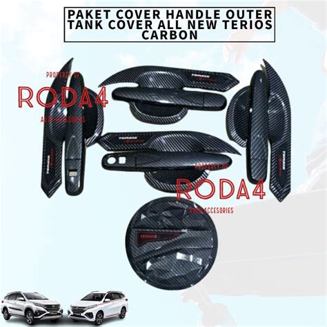 Jual Paket Handle Outer Mangkok Tank Cover Mobil Rush All New Terios