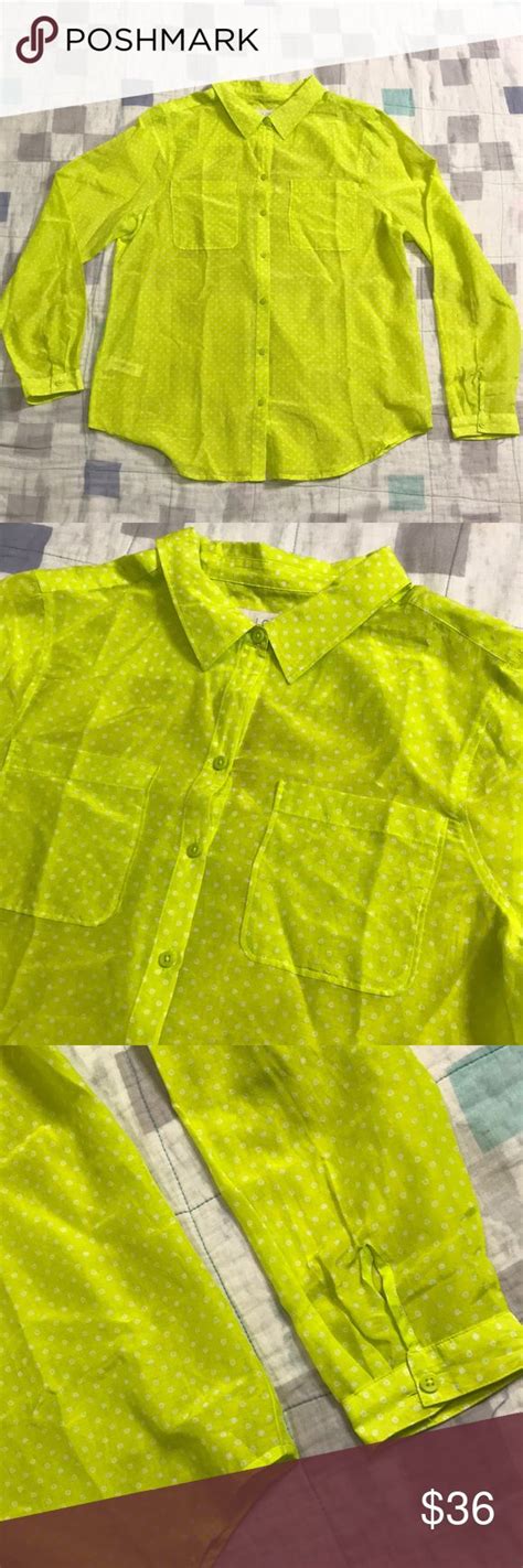 Loft Polka Dot Top Clothes Design Polka Dot Fabric Fashion