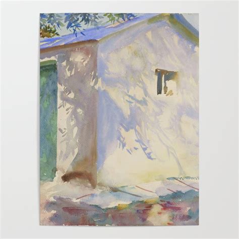 John Singer Sargent Corfu Lights And Shadows Poster By Alexandra