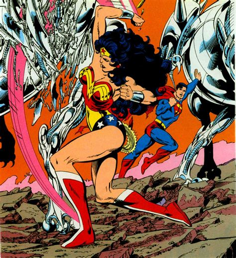 Wonder Woman And Superman By John Byrne Superman Wonder Woman Comic