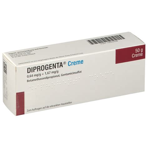 Diprogenta Creme 50 G Mit Dem E Rezept Kaufen Shop Apotheke