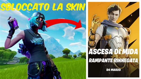 Sbloccata La Skin Di Mida Nel Torneo Su Fortnite Youtube